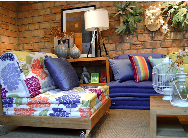 Sala De Tv Com Futon ~ Jeitinho pra Decorar Amor por Futons Sala De Tv Com Futon ~ Jeitinho pra Decorar Amor por Futons