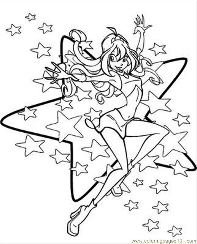 Kids Page: - Winx Club Kidss Tattoo Coloring Pages