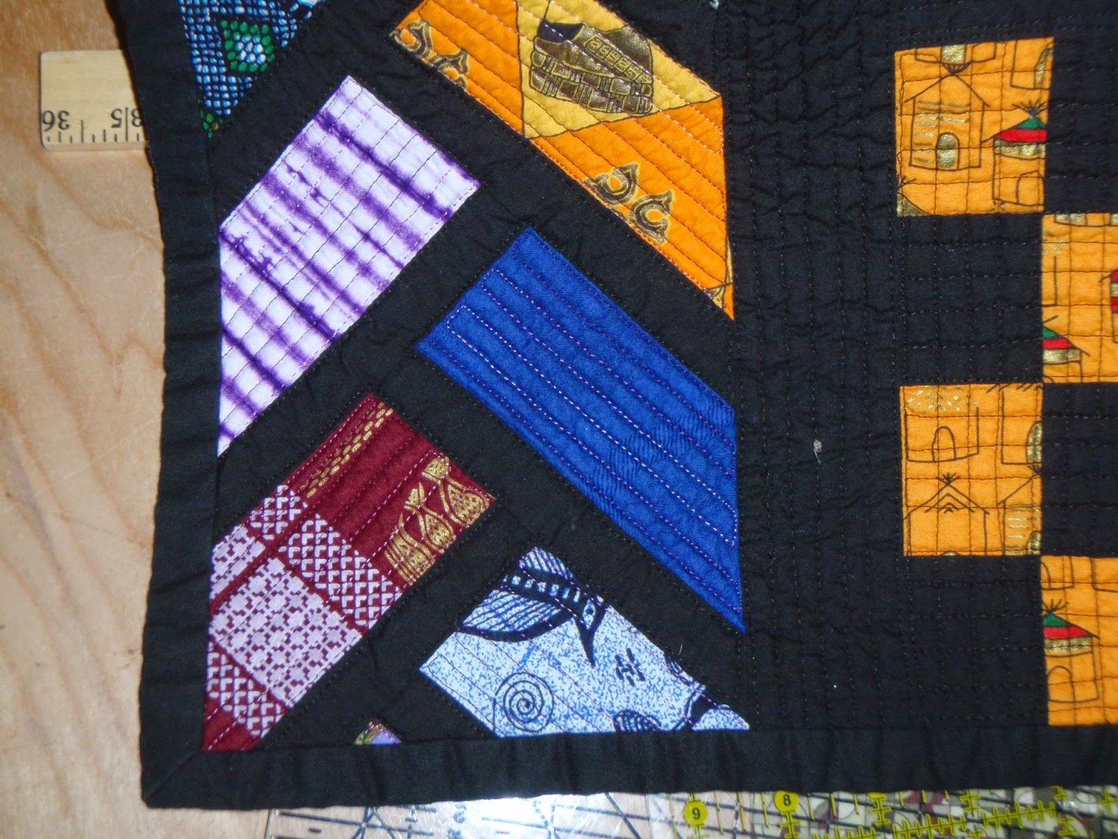 patty "The quilt lady" Braided border tutorial