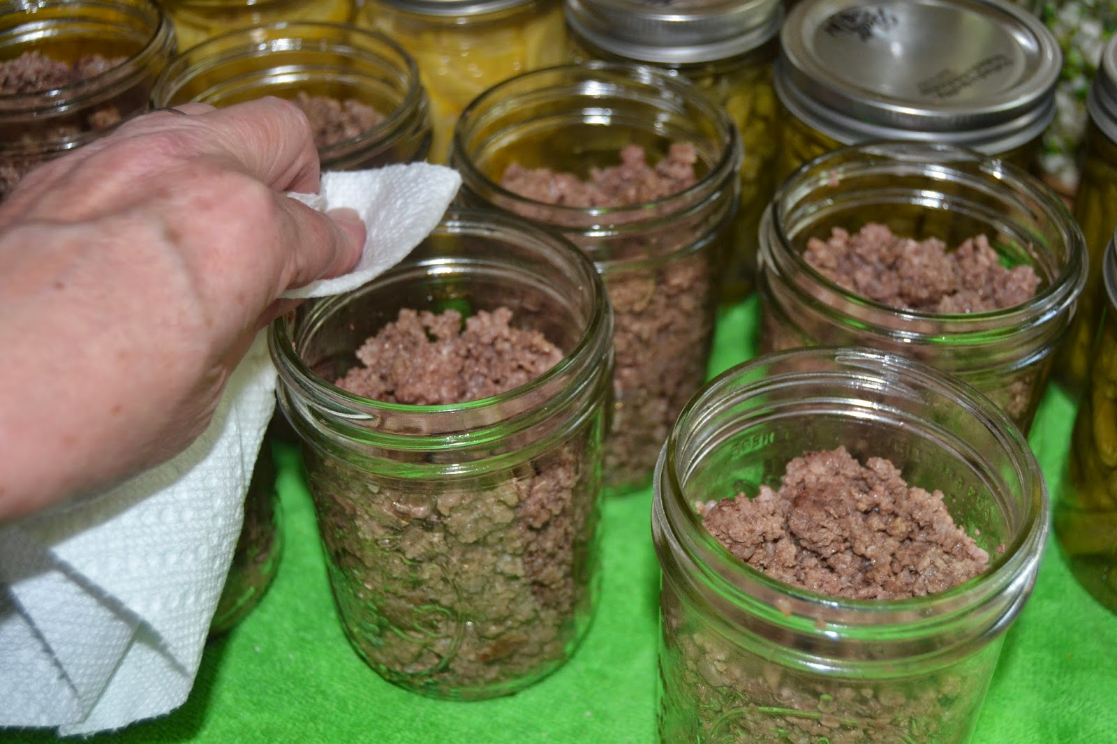 Perky Prepping Gramma How To Dry Can Hamburger
