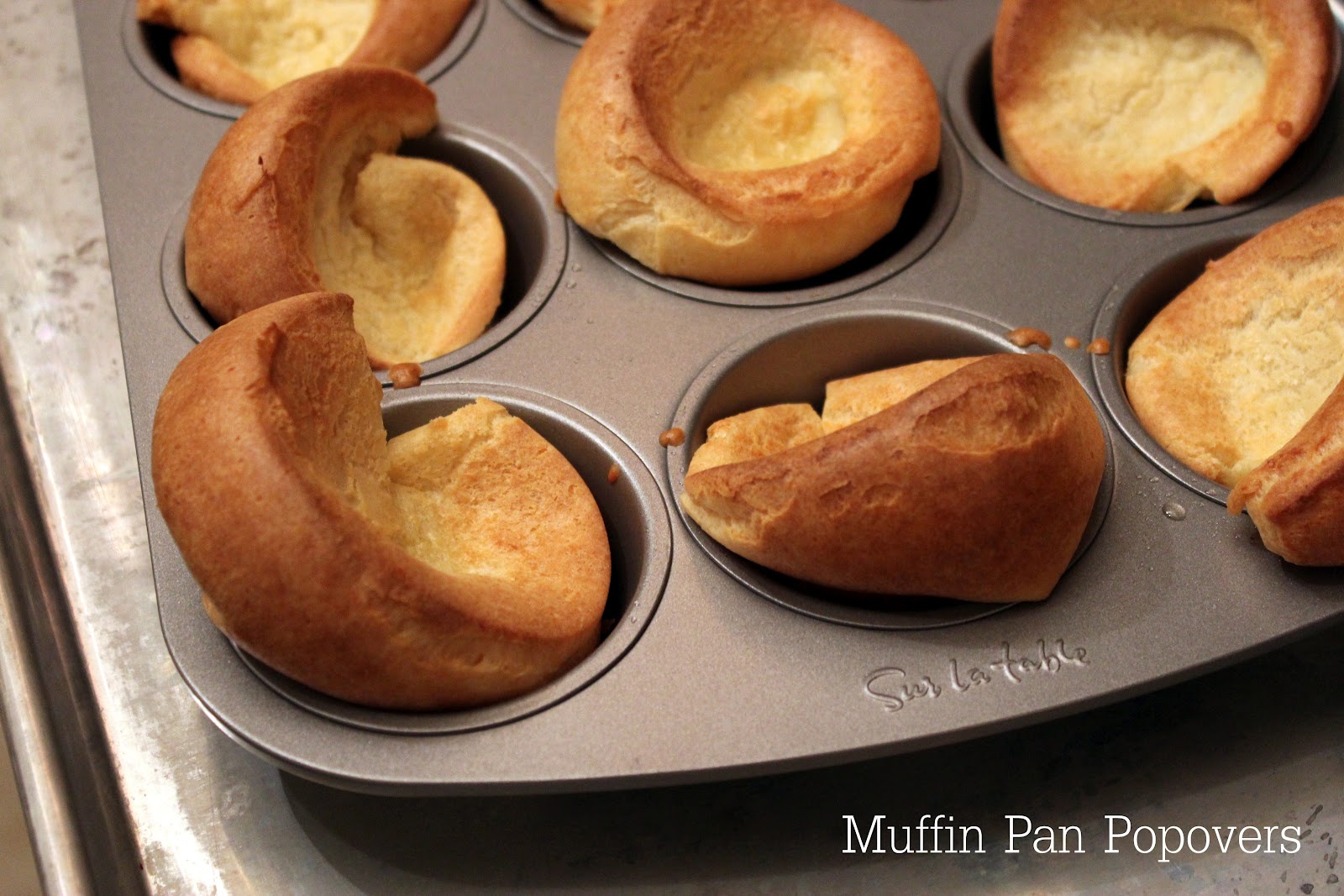 The Apron Gal Muffin Pan Popovers