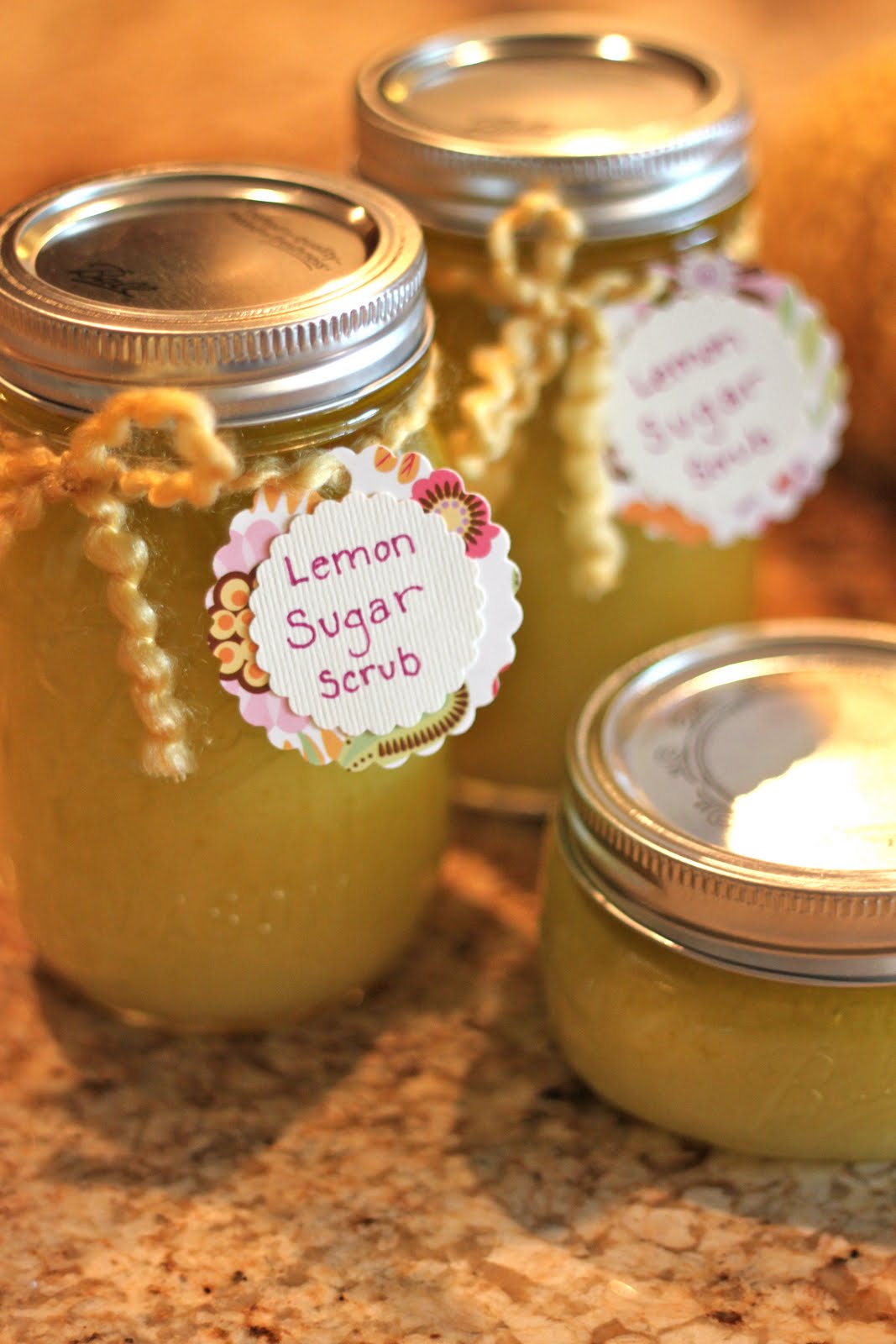 Domestic Charm Lemon Sugar Scrub