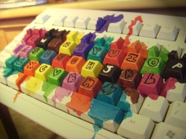 Seria divertido pintar tu teclado asi