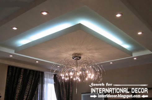 LED ceiling lights, LED strip lighting, false ceiling pop design, led lights