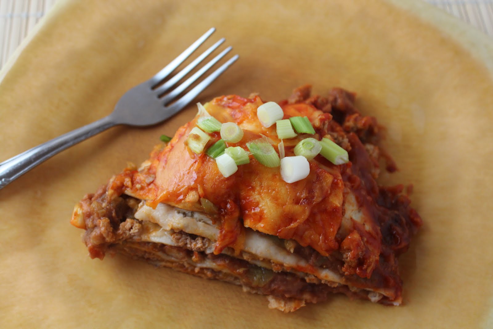 Super Easy Cheesy Enchilada Stack! Yummy Healthy Easy