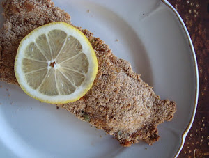 Milanesas de merluza al cilantro