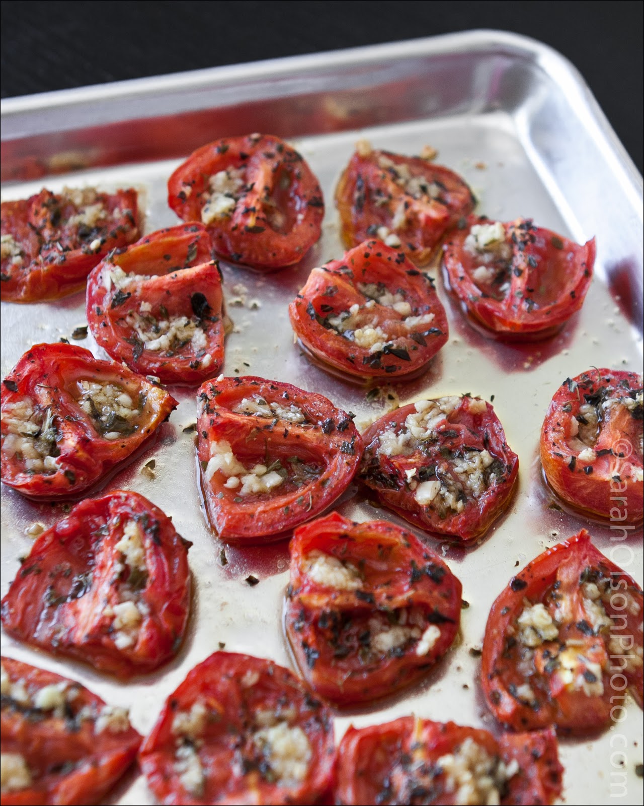 Oven Roasted Tomatoes The Cure for Abundance A Beach Home Companion