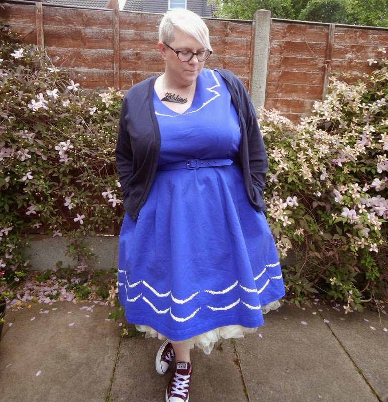 Modcloth Oslo Dress size 3x Lady V London Petticoat 