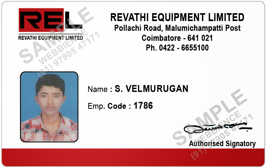 employee id template