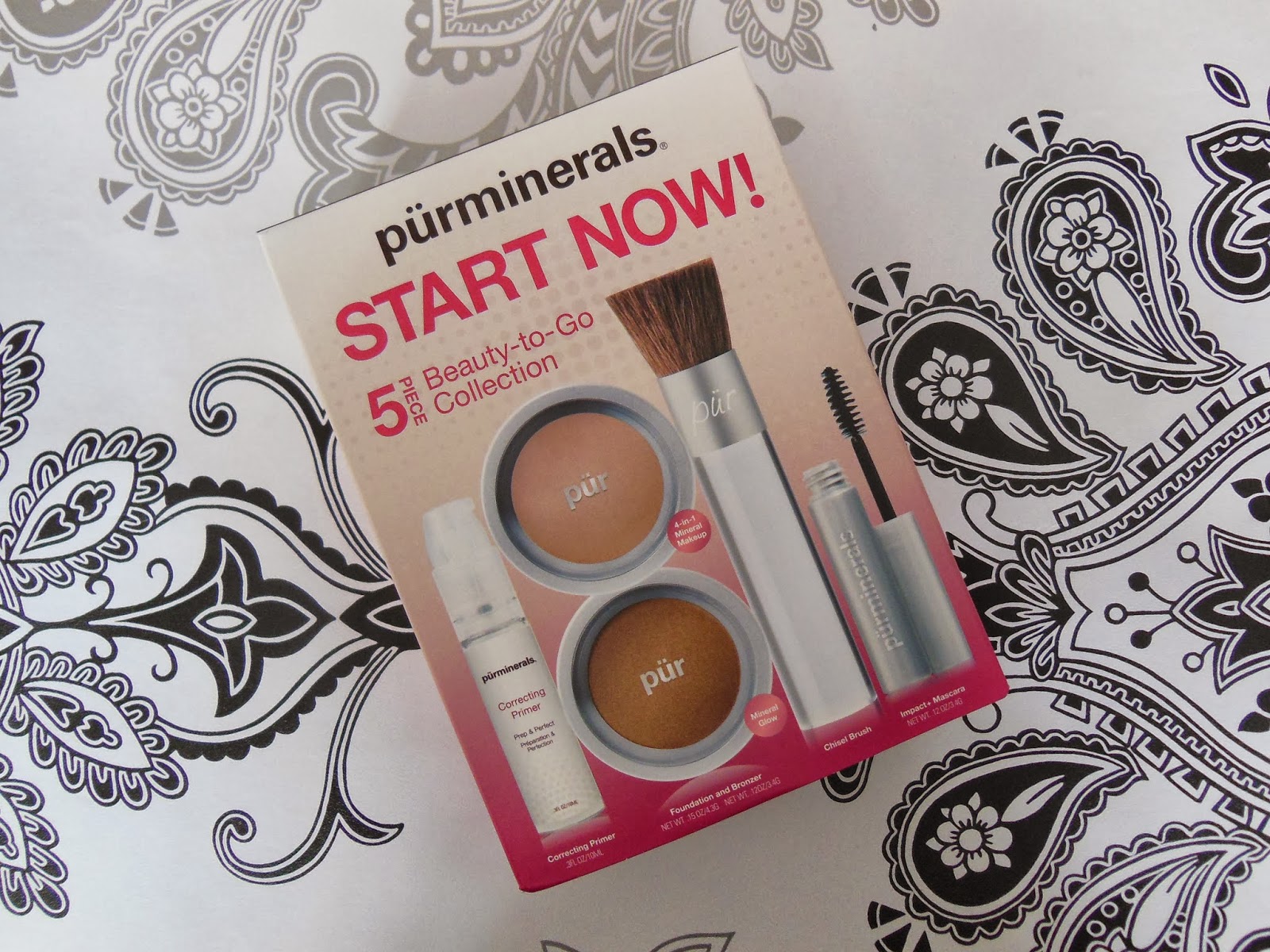Pur Minerals 5 piece starter kit Tales of a Pale Face UK beauty blog