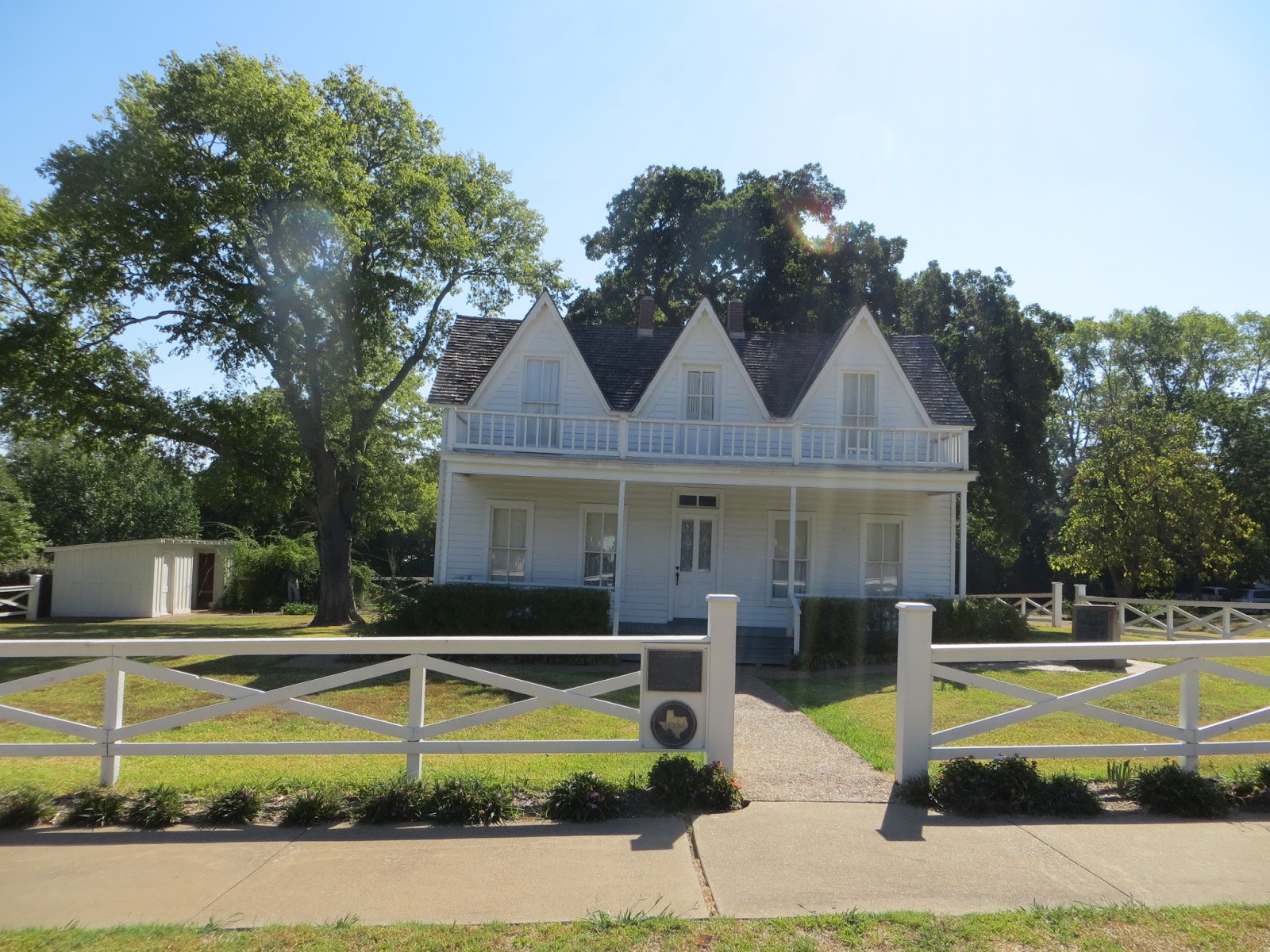 PrunePicker Denison, Texas. The birthplace of Dwight Eisenhower.