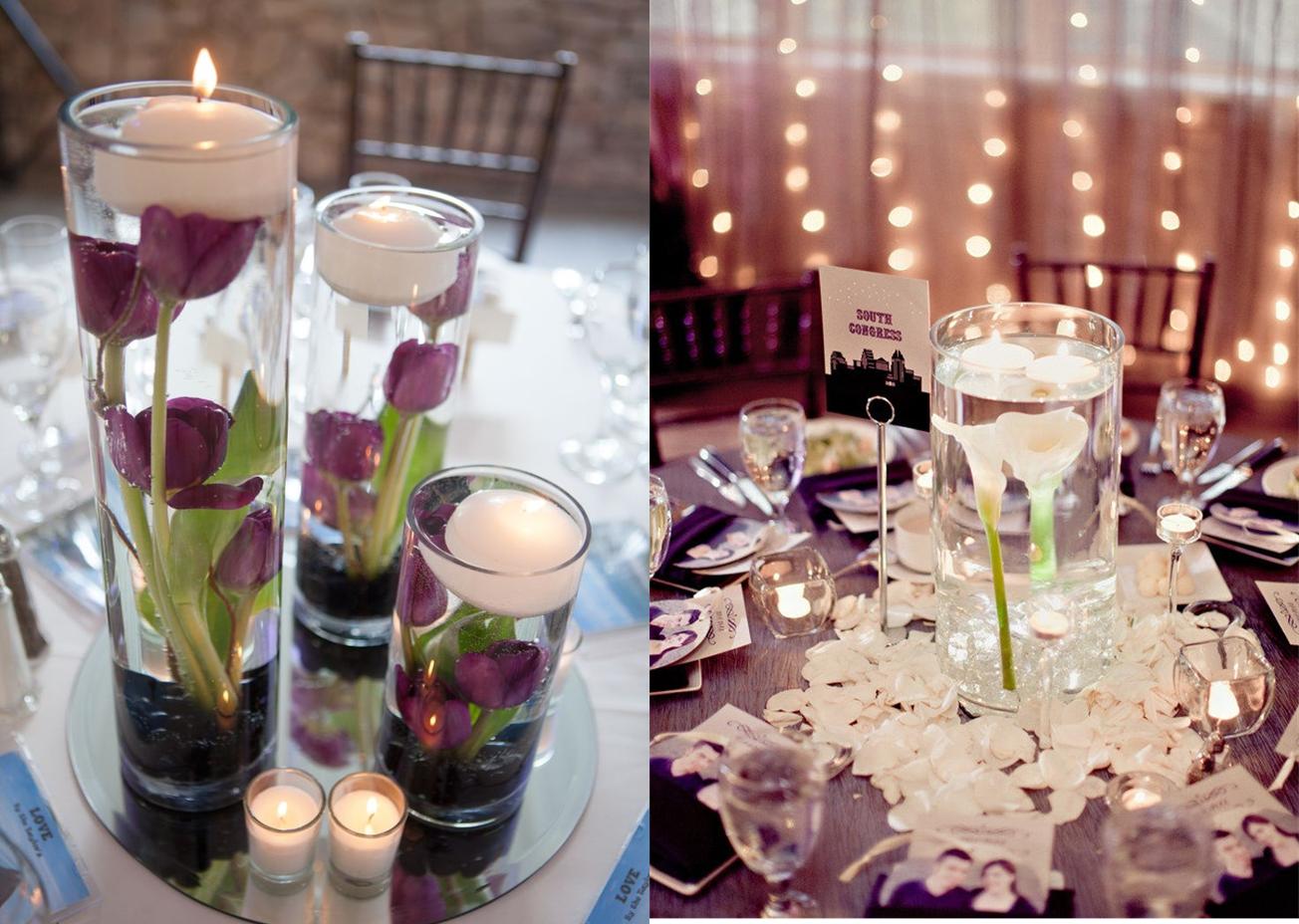 Details Simple Cylinder Centerpieces
