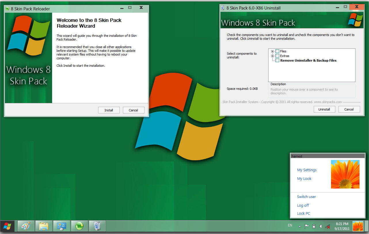 Free Download Windows 8 Ultimate Skin Pack