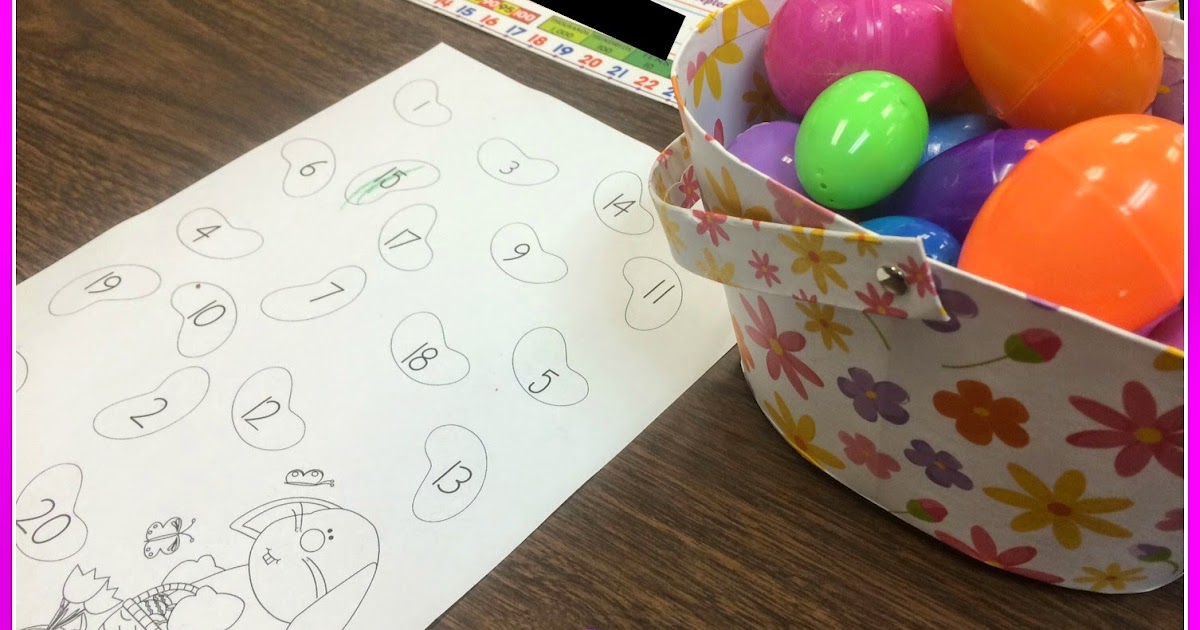 Jelly bean numbers & sight words (freebie)