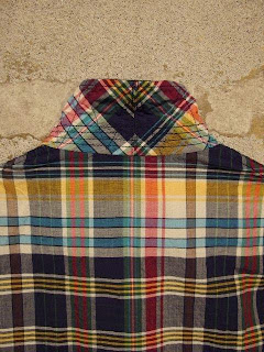 FWK by Engineered Garments Baker Jacket & Tuck Dress in Navy Madras Plaid Spring/Summer 2015 SUNRISE MARKET