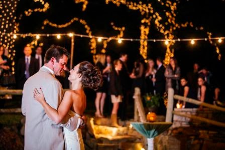 Ryan and Leslie, First Dance, McGowan Images, Texas Ranch Wedding