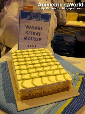 Wasabi Kitkat Mousse from Divine Desserts