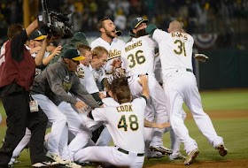 Oakland A's seemed unable to get the key
