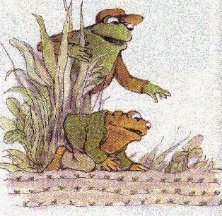 the garden story frog and toad