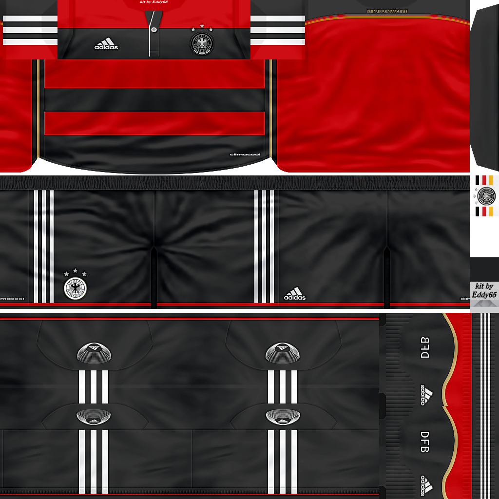 PES 6 Germany World Cup 2014 Kit By Eddy65 Sofyan Aghfar