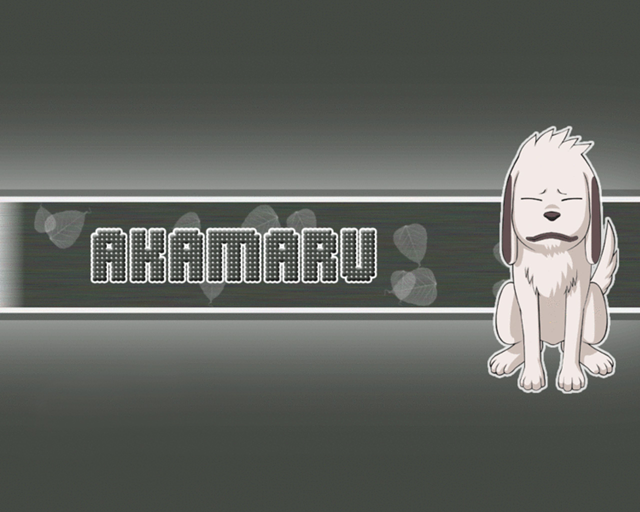 Naruto And Bleach Anime Wallpapers: Akamaru Kiba Wallpaper