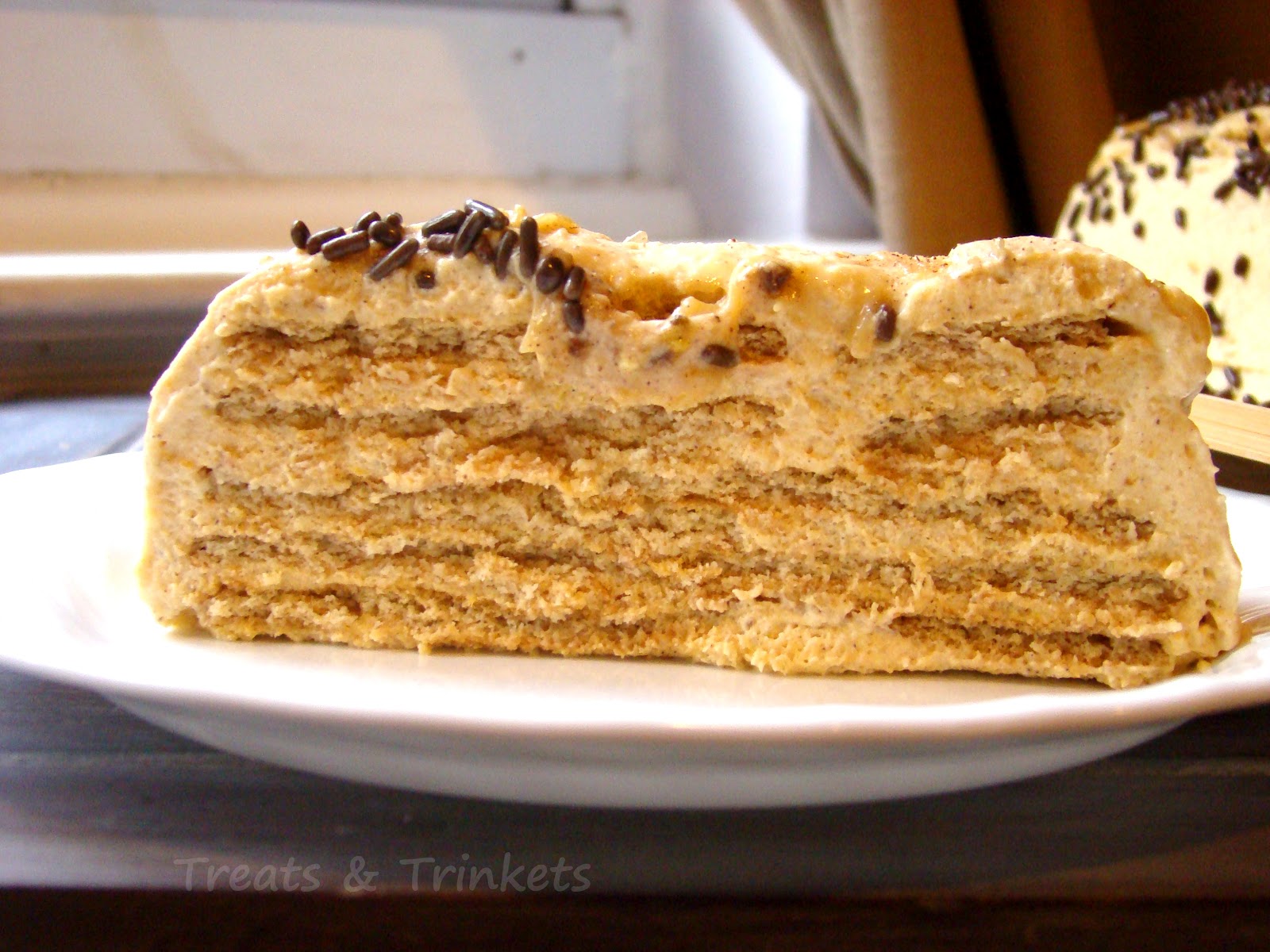 Treats & Trinkets Pumpkin Pie Icebox Cake