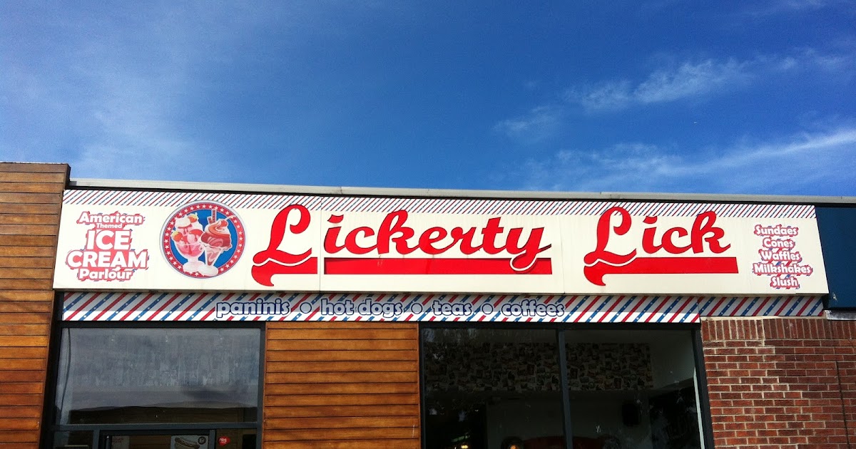 goodfoodinthenortheast LICKERTY LICK ICE CREAM PARLOUR
