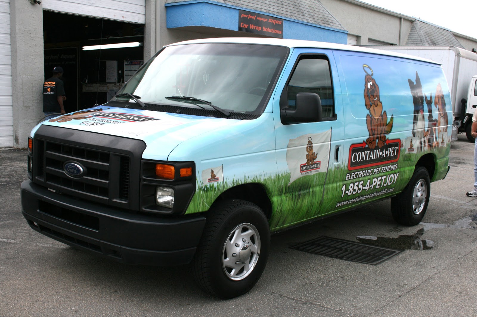 Vehicle Wrap Wellington Florida Contain A Pet Electronic Fencing