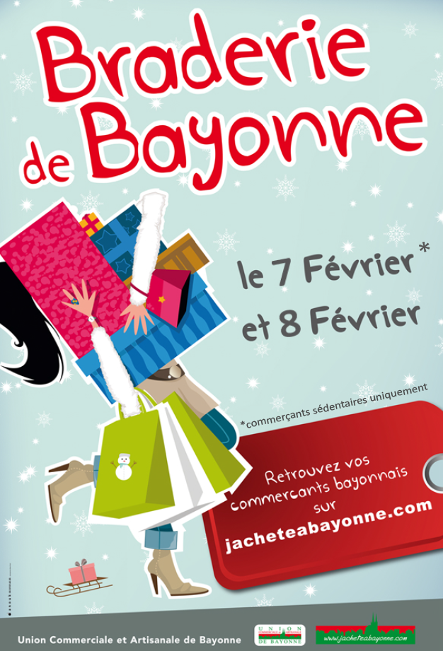 Braderie d'hiver de Bayonne 2014 pays basque