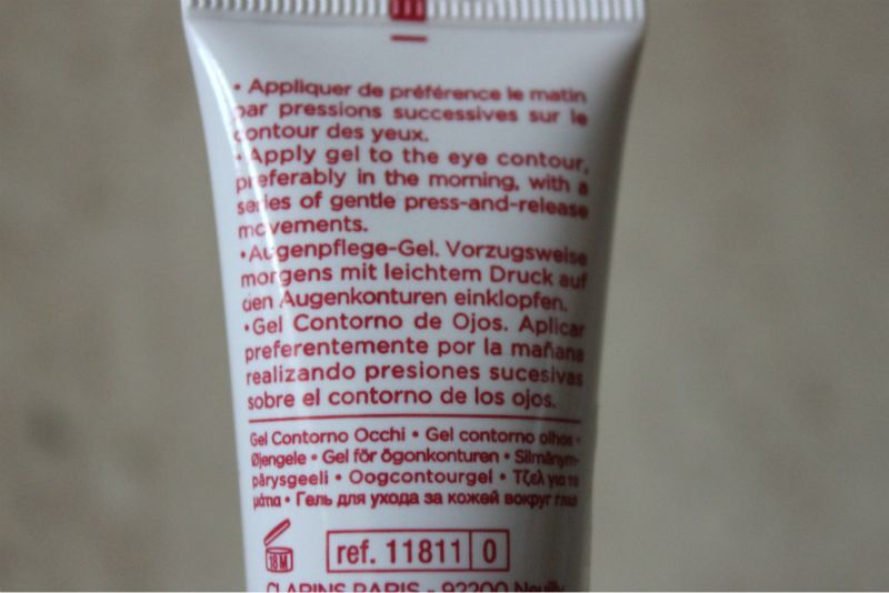 Clarins Eye Contour Gel Review The Sunday Girl