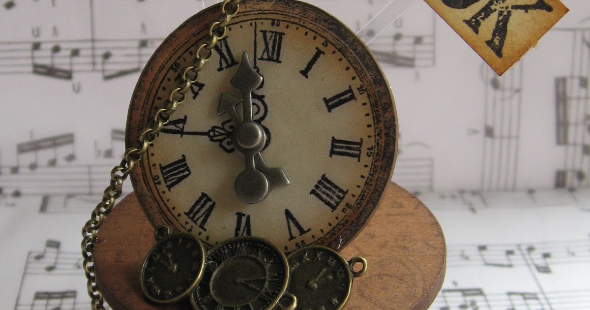 inkypinkycraft tick tock goes the clock!