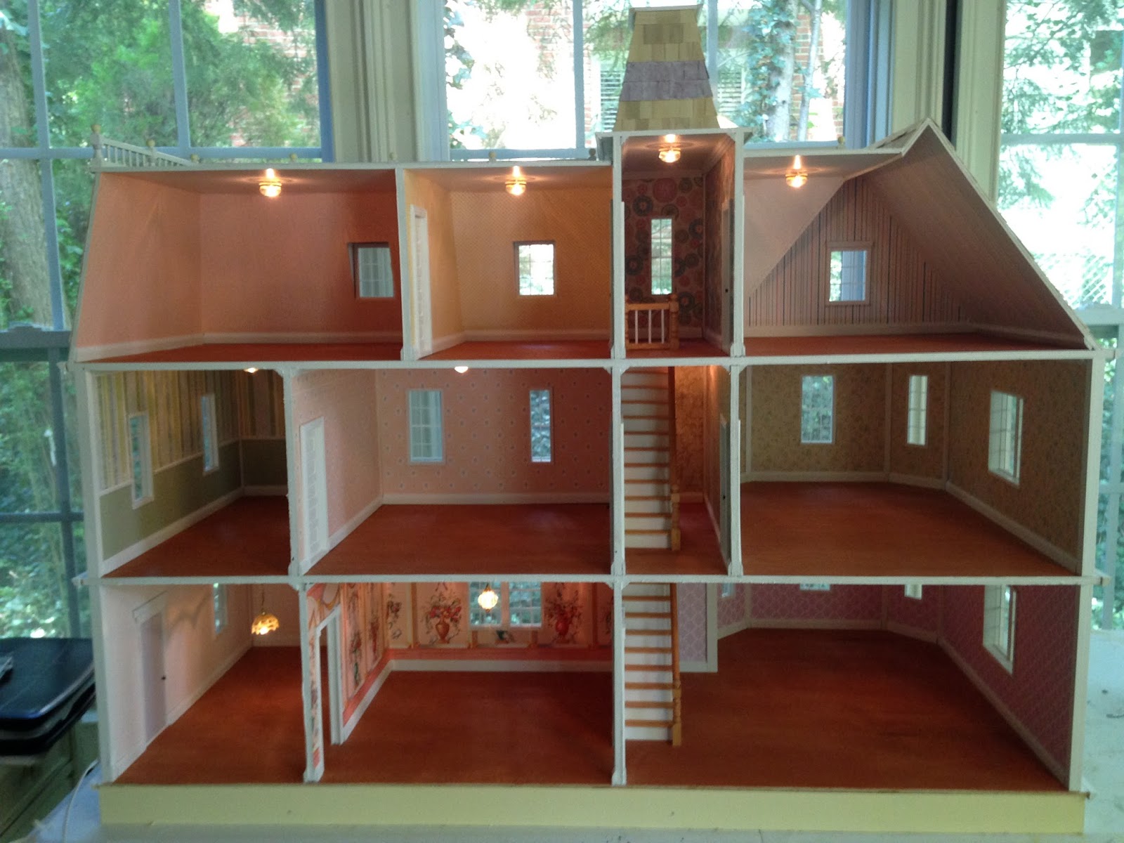Little Darlings Dollhouses Another Bostonian Dollhouse is finished!