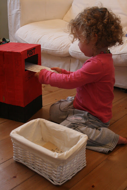 Cardboard Post Box