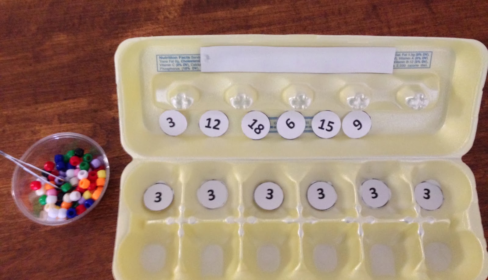Egg Carton Skip Counting with Printables Thriving STEM