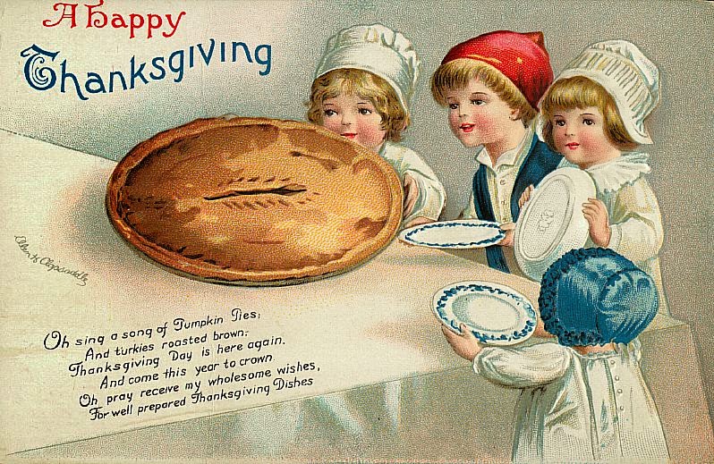 20 Funny and Cute Vintage Thanksgiving Postcards ~ vintage everyday
