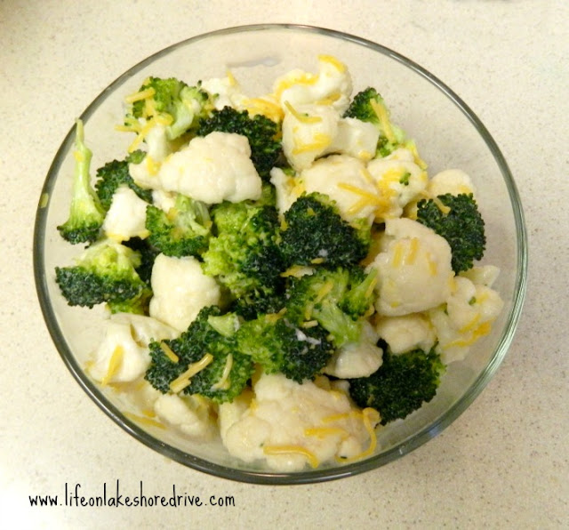Broccoli and Cauliflower Salad  Recipe