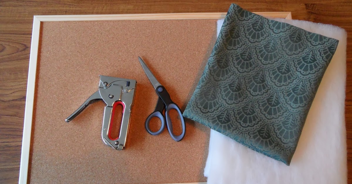 Louise Dawson Design How to... Make a D.I.Y Fabric Pin Board