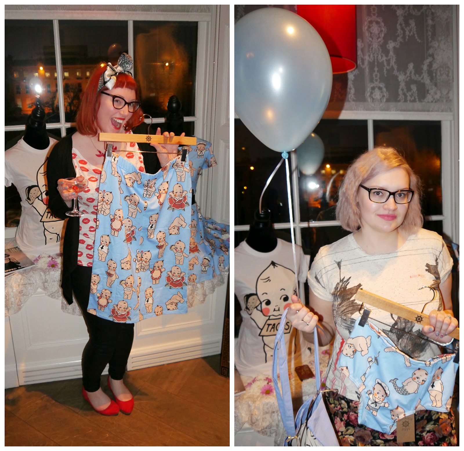 Wardrobe Conversation's Kewpie Favourites Abandon Ship Apparel, Kewpie collection, Kewpie Party, Glasgow, DIY Nails, Scottish Bloggers, Our picks, pencil skirt, high waisted briefs