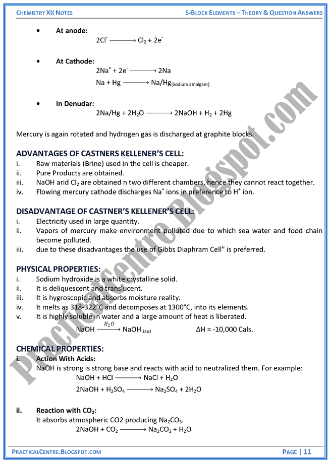 s-block-elements-theory-and-question-answers-chemistry-12th