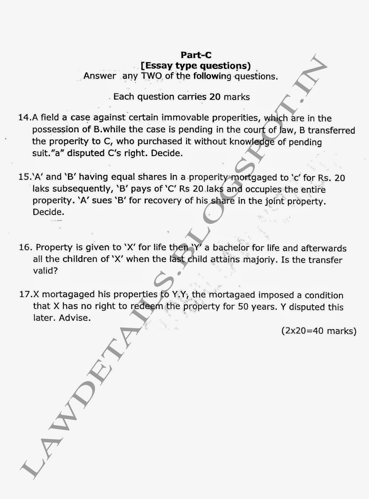 Business Essay Sample Lawdetails Blogspot In Semester Property Law Sv University Download Proposal Essay also English Essay Writing Help Writing A Lab Report Writing A Scientific Paper Research Guides Essay Paper Generator