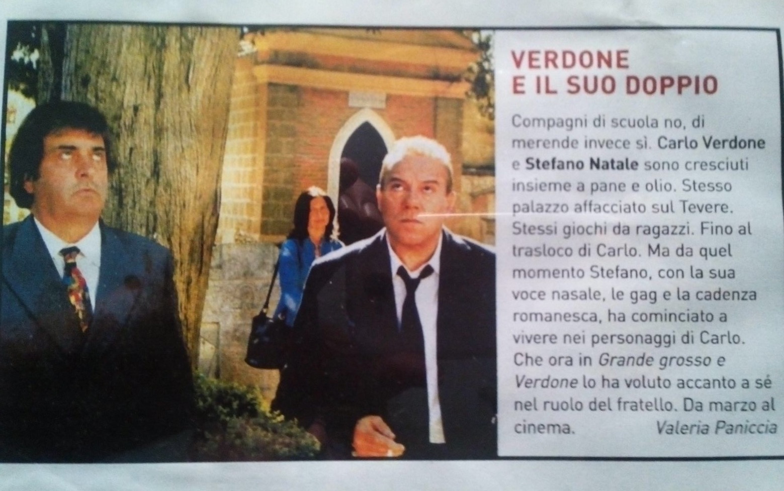 Italian Cinema Today Stefano Natale The Charismatic Muse Behind Carlo Verdone S Iconic Characters