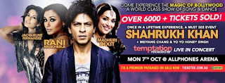 Temptation Reloaded 2013 featuring SRK, Madhuri Dixit-Nene, Rani, Jacqueline