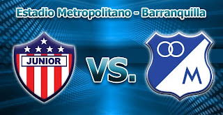 Partido Junior Vs Millonarios Semifinal de Vuelta