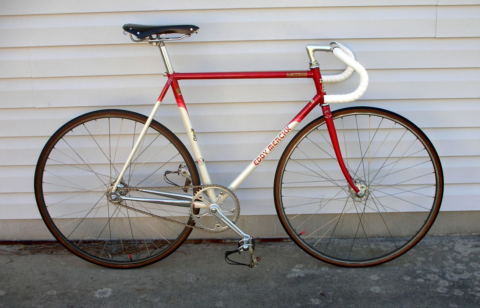 The Broken Spoke: Early 80's Eddy Merckx 56cm Corsa Extra Pista
