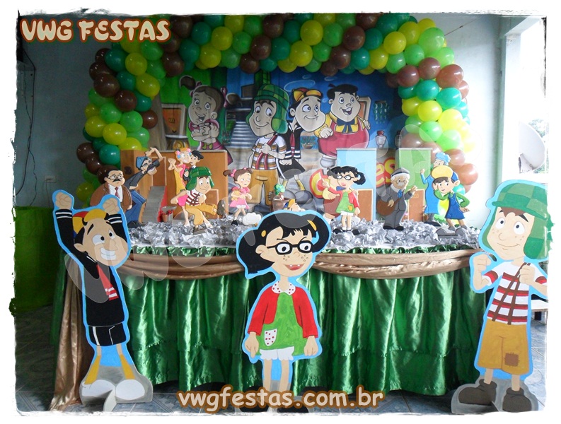 FESTAS Decoração para festas Infantis TEMA CHAVES E SUA TURMA FESTAS Decoração para festas Infantis TEMA CHAVES E SUA TURMA