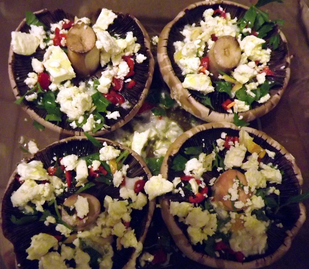 Homemade Recipes Jamie Oliver's Cheesy Mushrooms