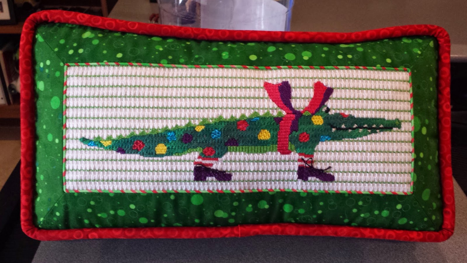 Waterweave Unique Needlepoint Canvases by Ellen Brown Star Tree