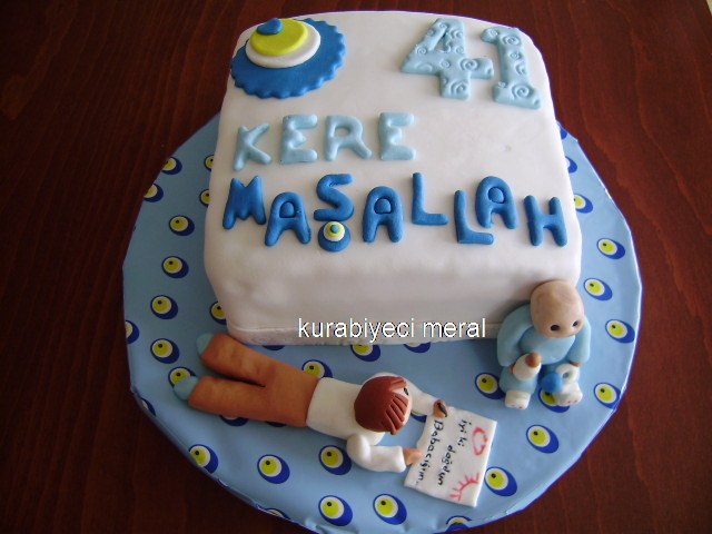 kurabiyeci meral NAZAR BONCUKLU PASTA