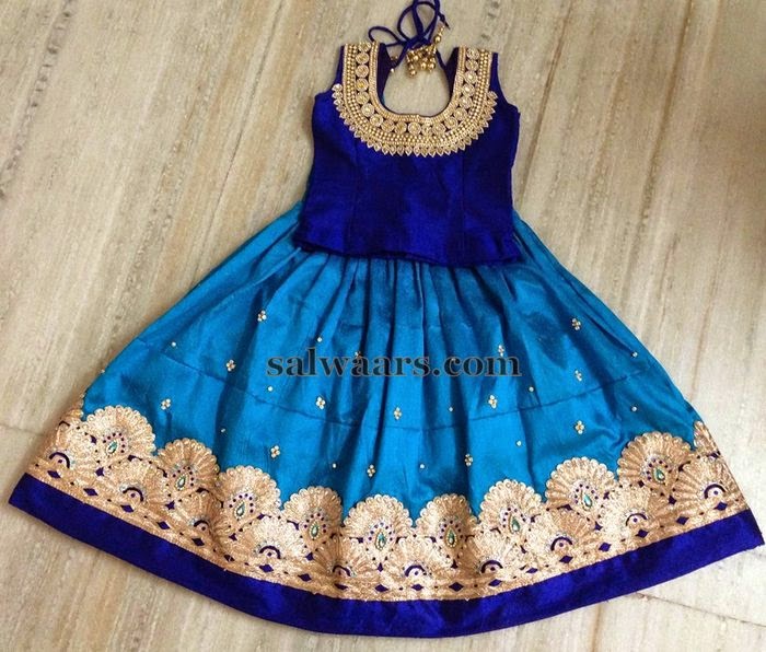 Attractive Royal Blue Skirt