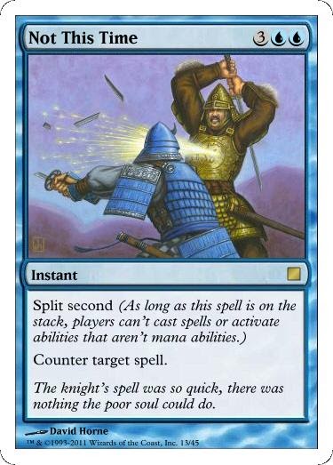 Bob's MTG Created Card Blog: Chimzar - Counter Spell Friday: CMC 5
